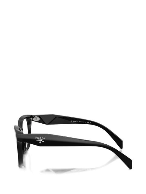 Prada Eyewear rectangle-frames glasses - Black