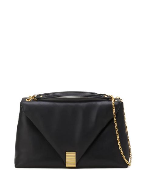 Lanvin flap-front shoulder bag - Black