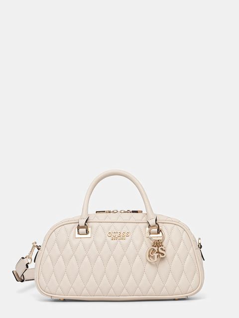 Guess torebka VALLA kolor beżowy HWQG81 22050 - zdjęcie produktu nr 1