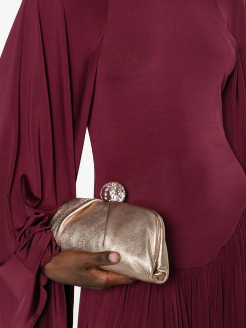 Aquazzura Tequila chain-strap clutch bag - Gold - zdjęcie produktu nr 2