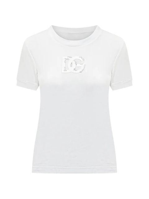 Dolce & Gabbana logo-detail short-sleeve T-shirt - White - zdjęcie produktu nr 1