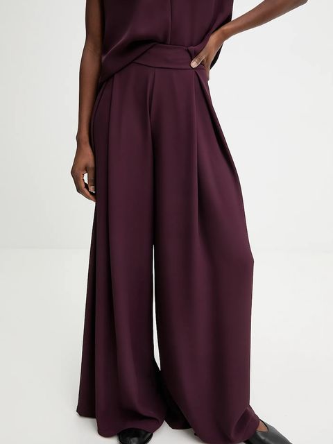 Answear.LAB komplet damski kolor bordowy - zdjęcie produktu nr 2