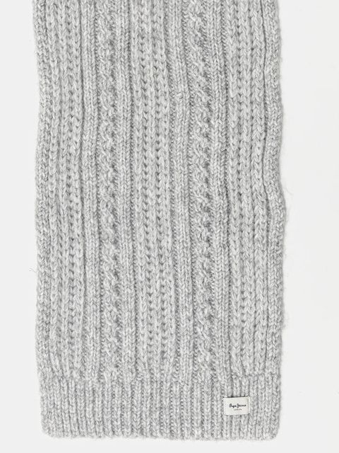 Pepe Jeans szalik damski kolor szary melanżowy PL0600001 - zdjęcie produktu nr 2