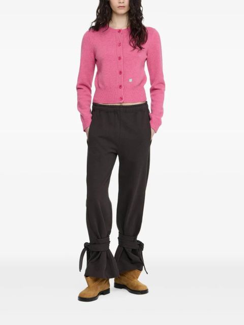 JW Anderson tie-fastening cuffed trousers - Brown