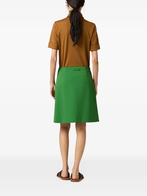 Miu Miu pleated mini skirt - Green