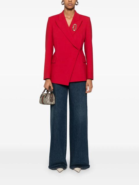 Casablanca asymmetric double-breasted blazer - Red - zdjęcie produktu nr 2