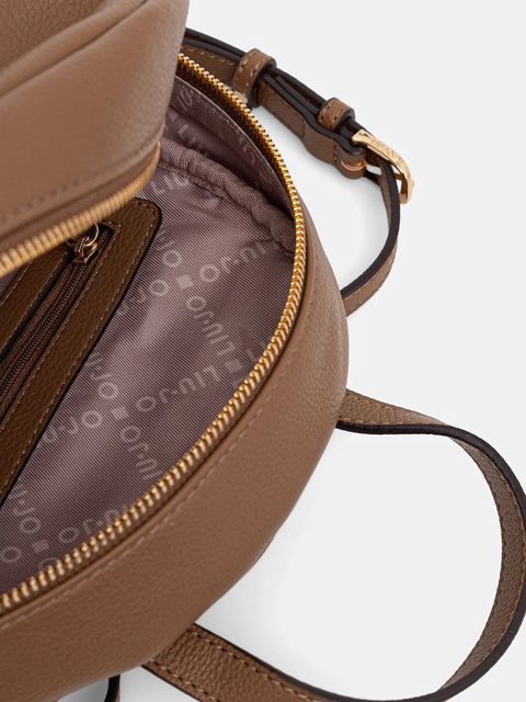 Liu Jo plecak damski kolor brązowy mały z aplikacją AF5136.E0058