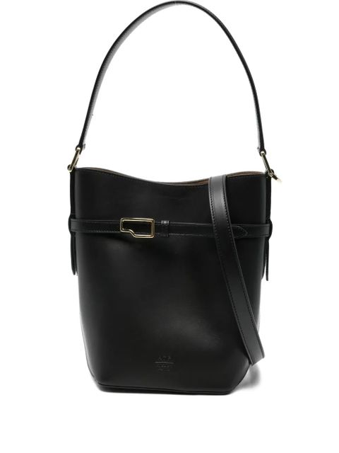 ATP Atelier Lierna buckled shoulder bag - Black
