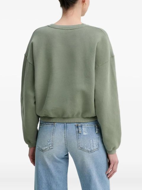 American Vintage Izubird logo-printed sweatshirt - Green - zdjęcie produktu nr 2