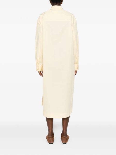 KHAITE Gloria midi dress - Yellow