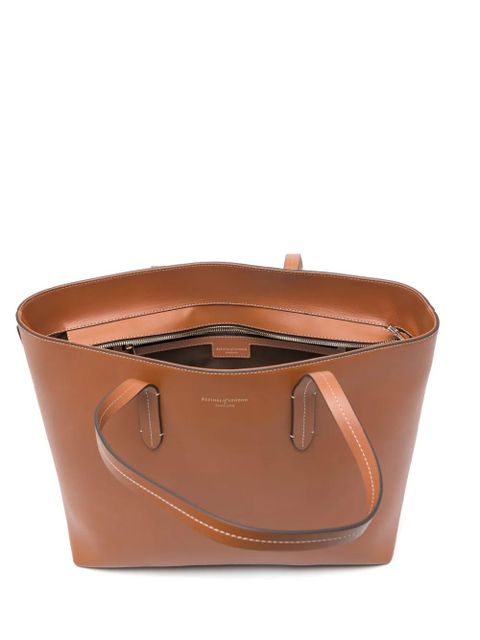 Aspinal Of London East West tote bag - Brown