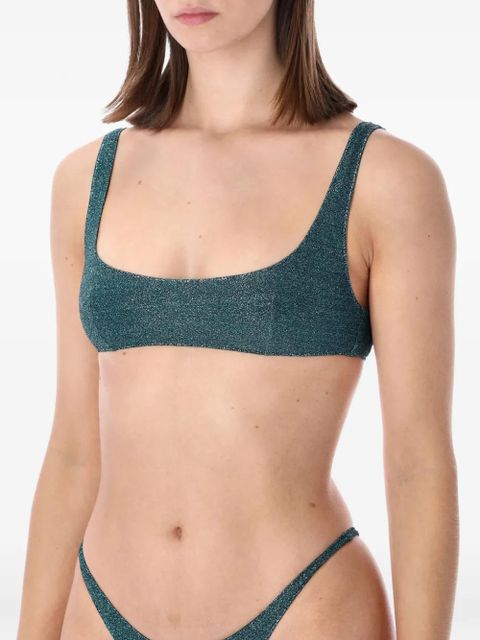 Oséree glitter-finish bikini - Green - zdjęcie produktu nr 2