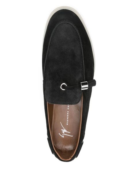 Giuseppe Zanotti Maui loafers - Black - zdjęcie produktu nr 2