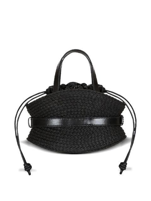Balmain mini Shuffle belt tote bag - Black
