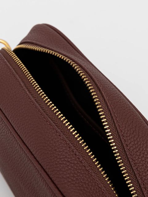 ERMANNO Firenze torebka skórzana kolor czerwony 12401934