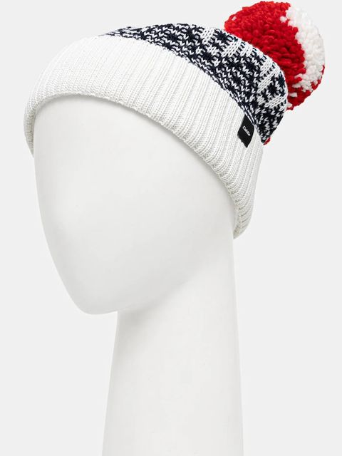 Eisbar czapka z dodatkiem wełny Norrak Pompon MÜ kolor biały E30982 - zdjęcie produktu nr 2