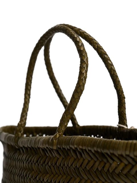 DRAGON DIFFUSION small Triple Jump tote bag - Green