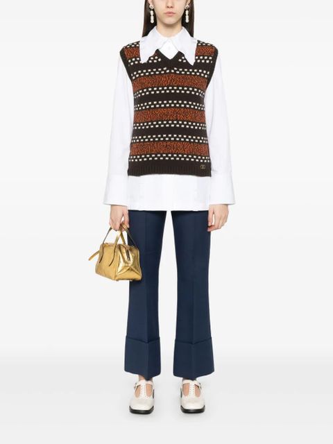 Valentino Garavani Crepe Couture trousers - Blue