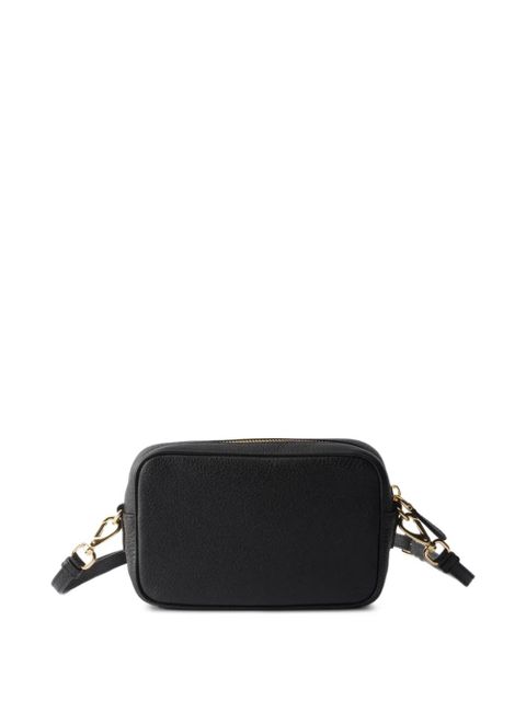 Prada mini leather cross body bag - Black