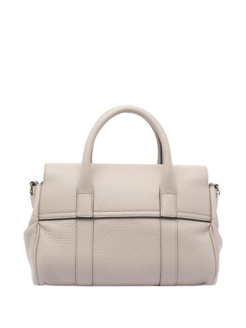 Mulberry turn-lock satchel bag - NATURAL