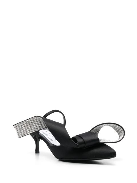 AREA x Sergio Rossi Marquise 50mm mules - Black - zdjęcie produktu nr 2