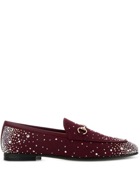 Gucci Jordaan GG loafers - Red - zdjęcie produktu nr 1