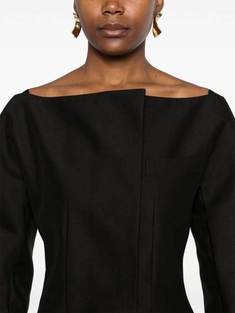 Jacquemus The Spalla mini dress - Black