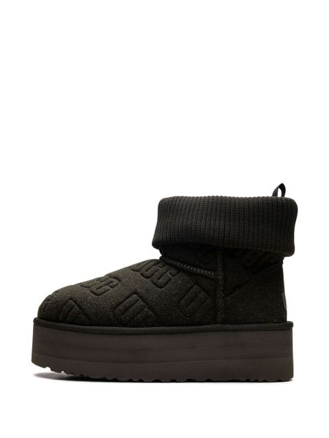 UGG Classic Mini Platform "Forest Night" boots - Green