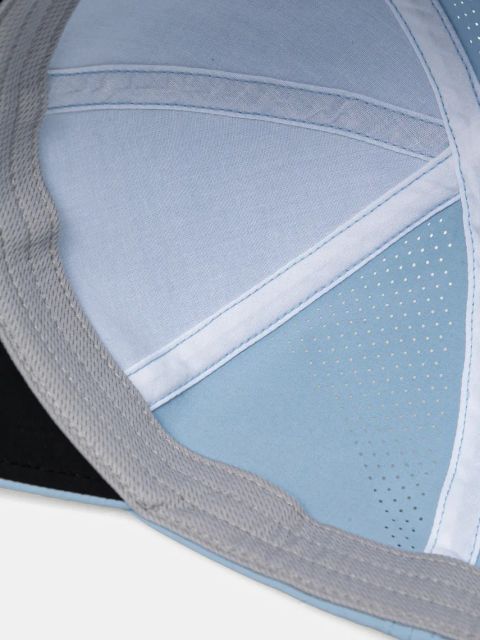 Columbia czapka z daszkiem kolor niebieski z nadrukiem 2121141