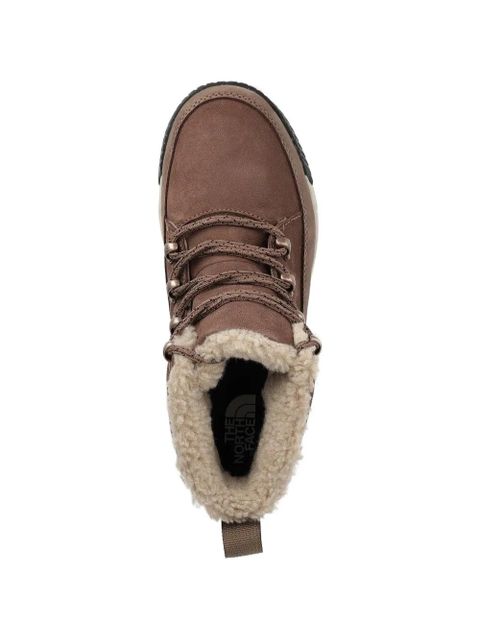 The North Face logo-detail boots - Brown