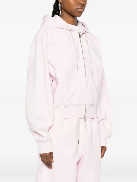 Alexander Wang zip-up hoodie - Pink