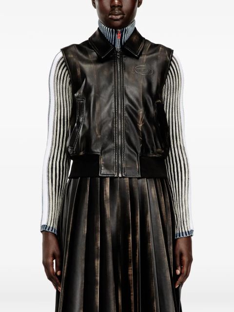 Diesel G-Inko sleeveless jacket - Black - zdjęcie produktu nr 2