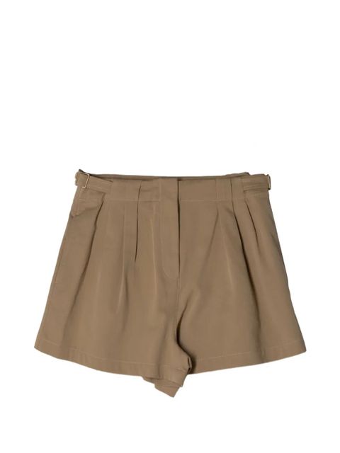 Ulla Johnson Kira pleated shorts - Brown - zdjęcie produktu nr 1