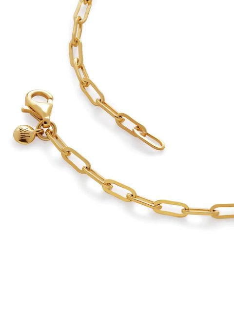 Monica Vinader paperclip chain bracelet - Gold