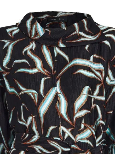 Proenza Schouler Lalia printed mini dress - Black - zdjęcie produktu nr 2