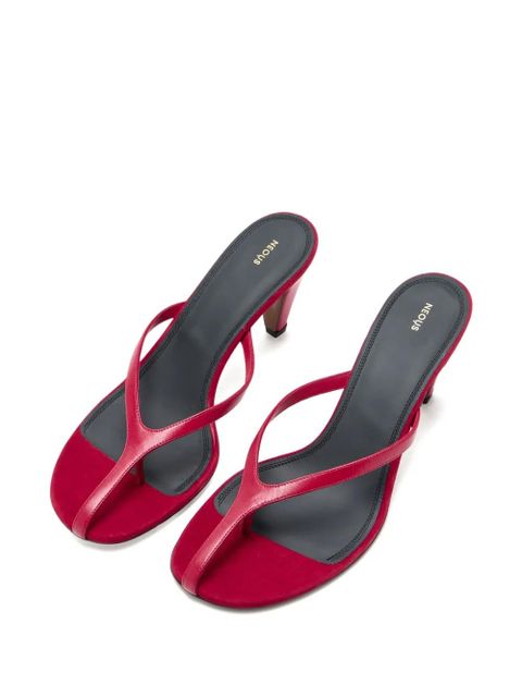 NEOUS 65mm Antares mules - Red - zdjęcie produktu nr 2