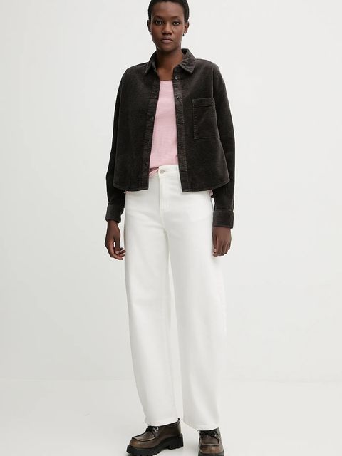 Marc O'Polo longsleeve bawełniany kolor różowy 5000009292