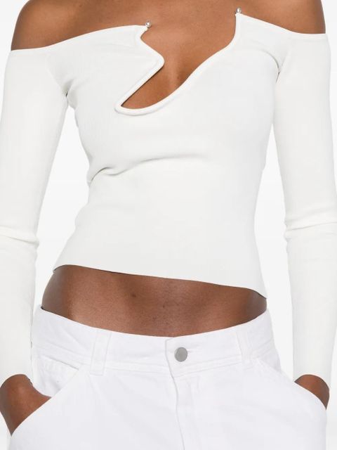 Christopher Esber Odessa long-sleeve top - White