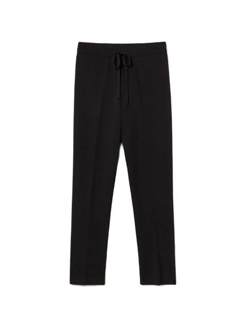 TWINSET knitted track pants - Black - zdjęcie produktu nr 1