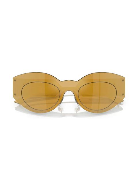 Versace Eyewear transparent glasses - Brown