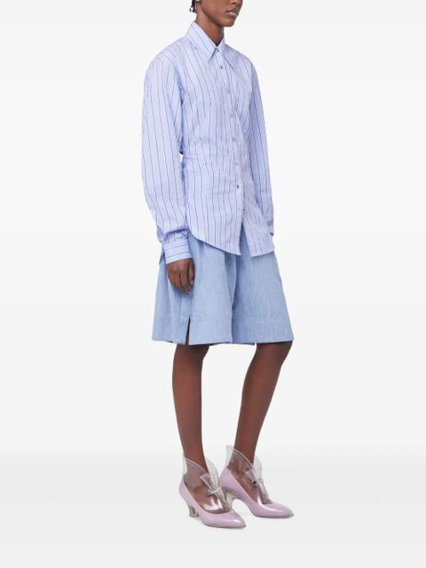 Rabanne striped shirt - Blue