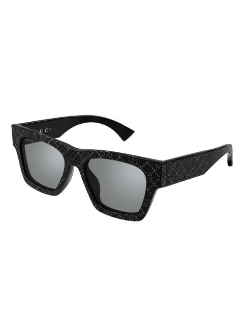 Gucci Eyewear square-frame sunglasses - Black - zdjęcie produktu nr 2
