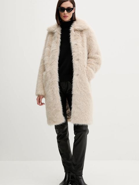 Bomboogie płaszcz kolor beżowy CW9192TFRL5