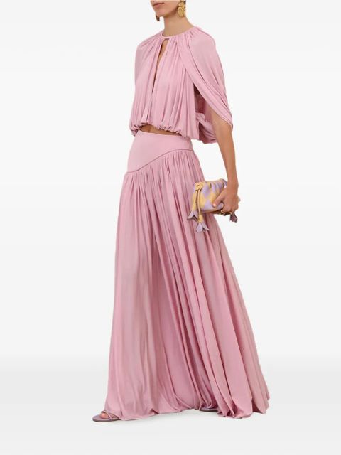 ZIMMERMANN Alchemy asymmetrical skirt - Pink