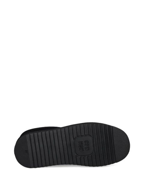 Copenhagen platform suede mules - Black