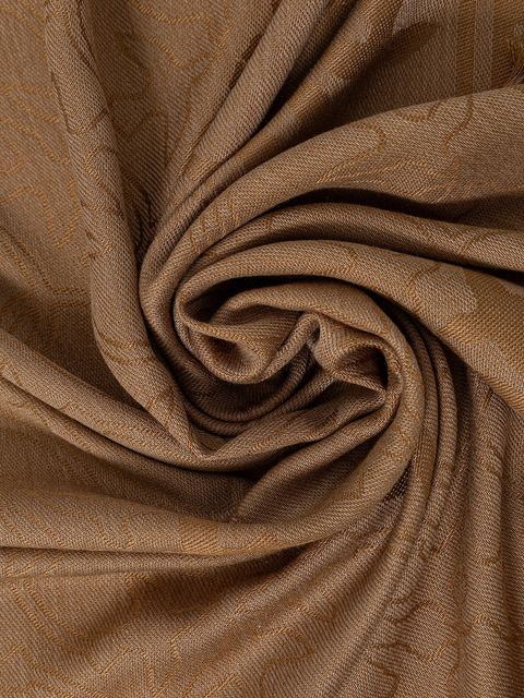 Pinko chusta damska kolor brązowy wzorzysta 106017 A2ZH