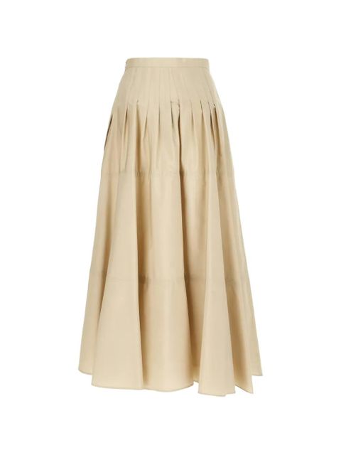 Max Mara Mstopera pleated maxi skirt - Neutrals - zdjęcie produktu nr 1