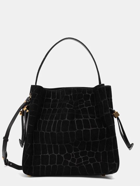 Elisabetta Franchi torebka zamszowa - zdjęcie produktu nr 1