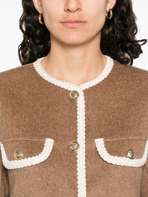 SANDRO button-down jacket - Brown