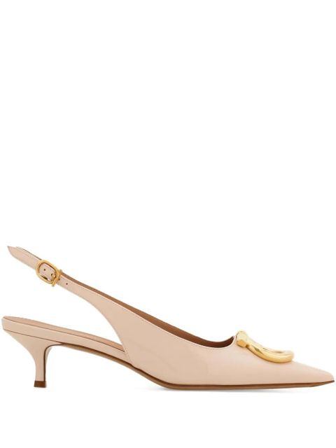 Ferragamo 40mm Gancini slingback pumps - Pink - zdjęcie produktu nr 1